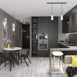 Светильник 4017 накладной потолочный под лампу GX53 бел./хром IEK LT-UPB0-4017-GX53-1-K54