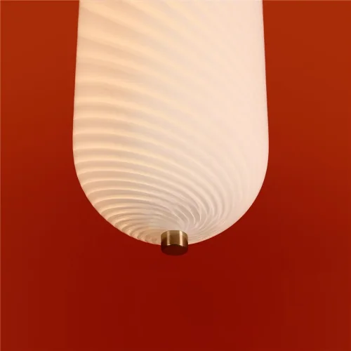 Подвесной светильник Ириде / Iride (Черный и Латунь) FR5627PL-L8BBS - фото 12