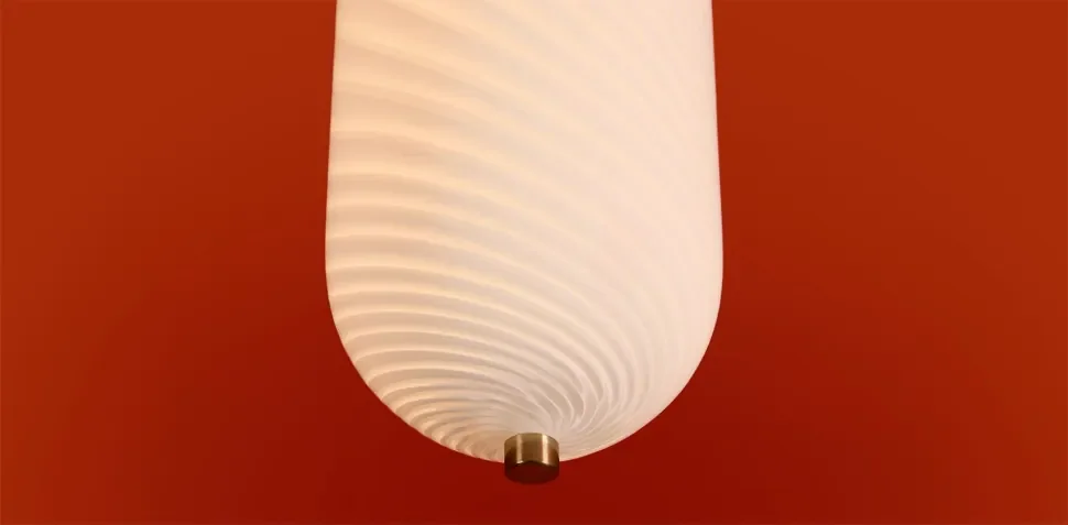 Подвесной светильник Ириде / Iride (Черный и Латунь) FR5627PL-L8BBS - фото 17