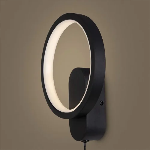 Настенный светильник (бра) FR6110WL-L15B Бисерный / Beady 13 Вт LED (Черный) FR6110WL-L15B - фото 7