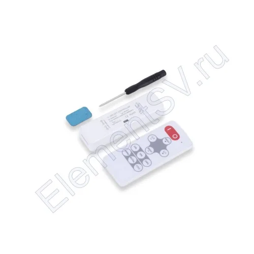 Мини-диммер RF M201 P811 (5-24V, 2х6А, 60/144/288W, CCT) - фото.