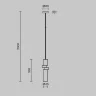 Подвесной светильник Палитра / Palette GU10х1 (Черный) MOD303PL-01CFL3 - фото 10