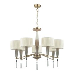 Люстра «ODEON LIGHT EXCLUSIVE» 5403/7, серия: Latte (крепление на планке) - Светильники с керамикой