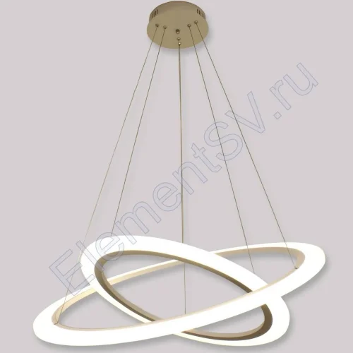 Светодиодная люстра LC-011-AC17 PA27 (80W, Day white) - фото.