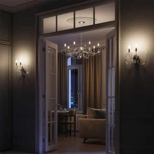 Подвесной светильник Atlanta E14х7 (Прозрачный) - фото 5