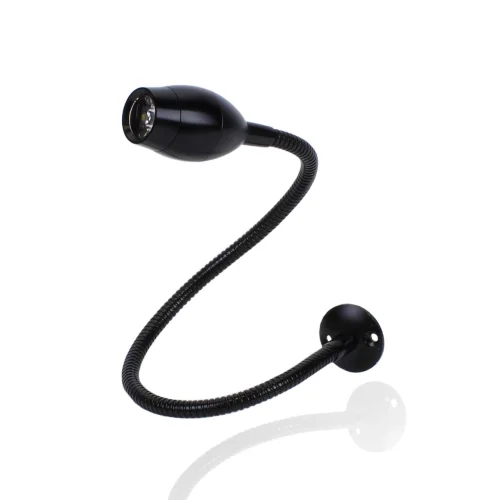 Светильник светодиодный прикроватный DH14 (220V, 3W, day white, черный корпус) - фото I