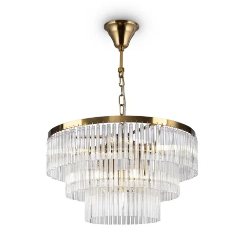 Подвесной светильник Colonne E14х9 (Латунь) - фото