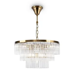 Подвесной светильник Colonne E14х9 (Латунь)