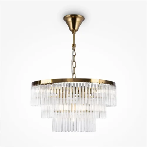 Подвесной светильник Colonne E14х9 (Латунь) - фото 4