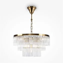 Подвесной светильник Colonne E14х9 (Латунь)