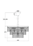 Подвесной светильник Колонна / Colonne E14х9 (Латунь) MOD093PL-09BS - фото 7
