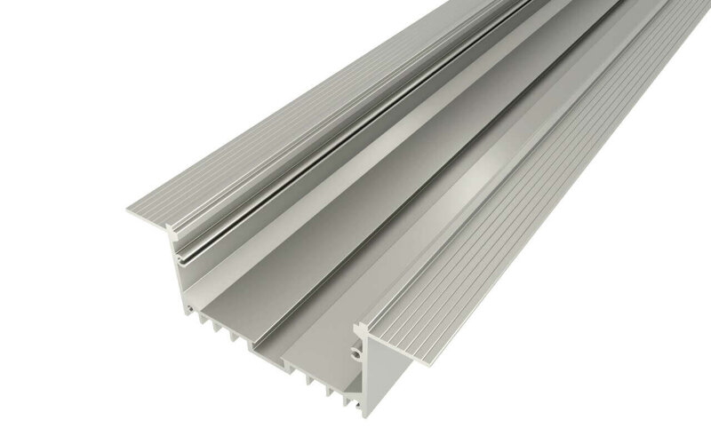 Профиль алюминиевый под шпаклевку LC-LPSH-3290-2 Anod - фото