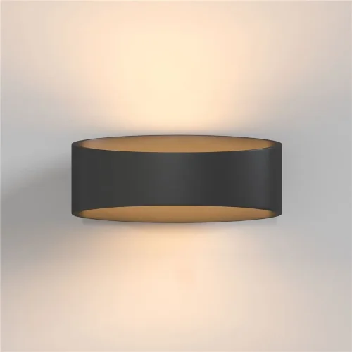 Настенный светильник (бра) Trame 3000К 6Вт IP 20 (Черный) - фото 4