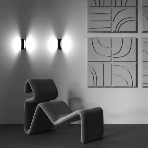 Настенный светильник (бра) Trame 3000К 6Вт IP 20 (Черный) - фото 5