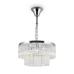 Подвесной светильник Colonne E14х4 (Хром)