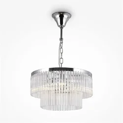 Подвесной светильник Colonne E14х4 (Хром)