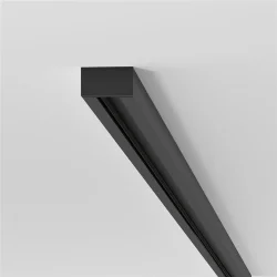 Однофазный шинопровод черный 1м 85079/00 (057071)