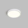 DK6520-WH Накладной светильник THIN, IP40, 18W, 3000K/4000K/6500K, переключатель цветовой температуры на корпусе, белый, полимер.