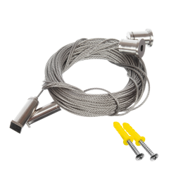 Комплект 6-и метровых тросовых подвесов WOLTA PRO КПТ01-6