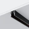 Шинопровод 2м Exility низкопрофильный накладной (Черный) - фото 4