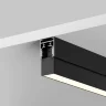 Шинопровод 2м Exility низкопрофильный накладной (Черный) - фото 6
