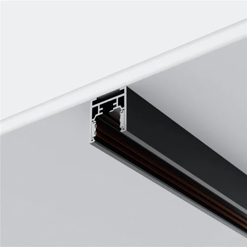 Шинопровод 2м Exility низкопрофильный накладной (Черный) TRXM034-412B - фото 2