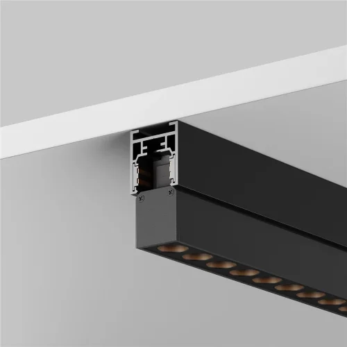 Шинопровод 2м Exility низкопрофильный накладной (Черный) TRXM034-412B - фото 7