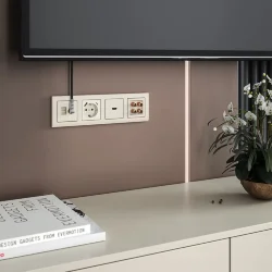 Акустическая розетка (слоновая кость) W1185003