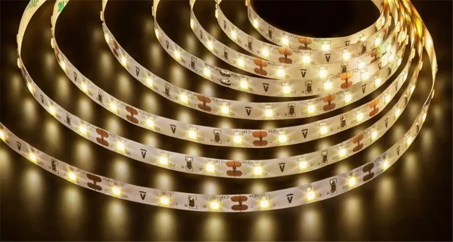 Лента светодиодная 71 402 NLS-3528WW60-4.8 IP20 12B R5 4.8Вт/м (уп.5м) Navigator 71402 - фото