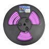 ULS-N11-2835-120LED-m-8mm-IP67-DC24V-10W-m-15M-PURPLE Светодиодная гибкая герметичная лента, NEON, Катушка 15м, в герметичной упаковке, Фиолетовый свет - фото 2