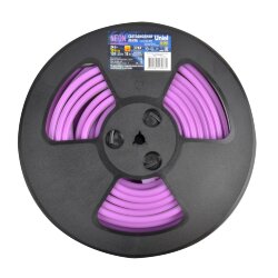 ULS-N11-2835-120LED-m-8mm-IP67-DC24V-10W-m-15M-PURPLE Светодиодная гибкая герметичная лента, NEON, Катушка 15м, в герметичной упаковке, Фиолетовый свет