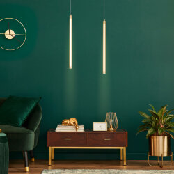 Подвесной светодиодный светильник 50189/1 LED матовое золото (048077)