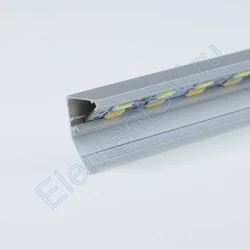 Алюминиевый профиль 553 (2000х20,5х9,8мм с отражателем)