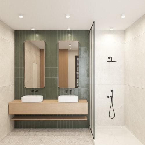 Накладной влагостойкий светильник AQUA, GX53, до 15 Вт, LED, IP44, белый, алюминий, акрил. Фото 5