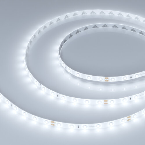 Светодиодная лента герметичная RTW-SE-A60-8mm 24V White6000 (4.8 W/m, IP65, 2835, 5m) (Arlight, 4.8 Вт/м, IP65) - фото 1