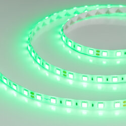 Светодиодная лента RTW 2-5000SE 24V Green 2х (5060, 300 LED, LUX) (Arlight, 14.4 Вт/м, IP65) 016505