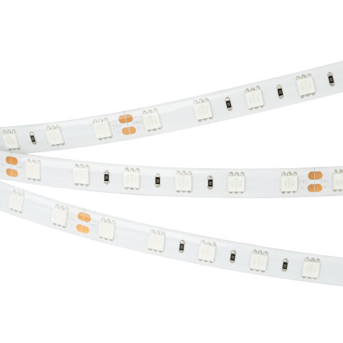 Светодиодная лента RTW 2-5000SE 24V Green 2х (5060, 300 LED, LUX) (Arlight, 14.4 Вт/м, IP65) 016505 - фото 4
