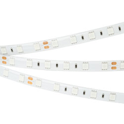Светодиодная лента RTW 2-5000SE 24V Green 2х (5060, 300 LED, LUX) (Arlight, 14.4 Вт/м, IP65) 016505
