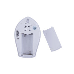 UDB-Q029 W-R1T1-16S-80M-WH Звонок беспроводной, 36 мелодий, Световая индикация, Радиус действия 80 метров, Блистерная упаковка, Белый