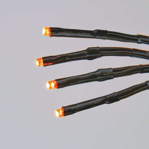 ULD-S0740-370-DGA-RC AM IP44 FIREWORK Гирлянда светодиодная Фейерверк, 7.4м, 370 светодиодов, Янтарный свет, Пульт ДУ в-к, Провод зеленый - фото 7