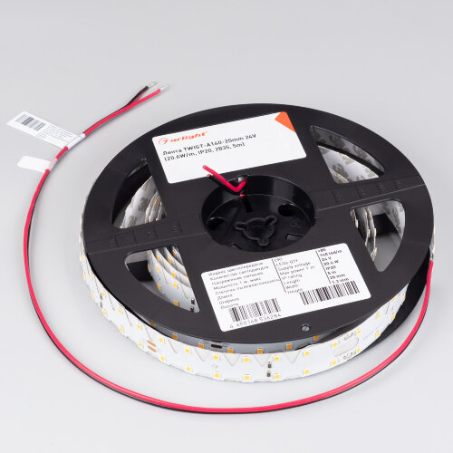 Светодиодная лента TWIST-А140-20mm 24V Day5000 (20.6W/m, IP20, 2835, 5m) (Arlight) 033870(1) - фото 3