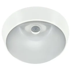 Светильник светодиодный WP 15 C 18W OP 840 D220 WH MDM 220х80мм 18Вт 4000К IP65 ЖКХ круглый пылевлагозащ. с датчиком движения бел. Русский Свет 15071524504