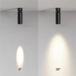 Потолочный светильник Фокус / FOCUS LED 12 Вт 3000 К 9° (Черный) C055CL-L12W3K-SS-B
