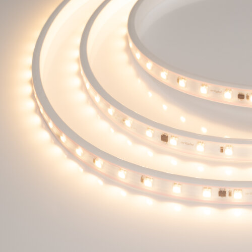 Светодиодная лента герметичная ARL-PV-B54-15.5mm 230V Warm2700 (8 W/m, IP65, 5060, 50m) (Arlight) - фото 1