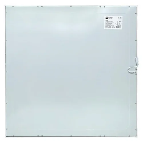 Светильник светодиодный ДВО-4008-W 36Вт 6500К 595х595 без драйвера бел. тонкая панель EKF LPS-4008-W-36-6500 - фото 6