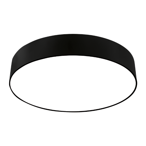 Светодиодный светильник LUMIN'ARTE CLL56 60W MACARON CCT 3000-6500K с ПДУ черный матовый - фото 2