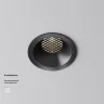 Встраиваемый светильник Alfa LED 4000K 15Вт 60° (Черный) - фото 12