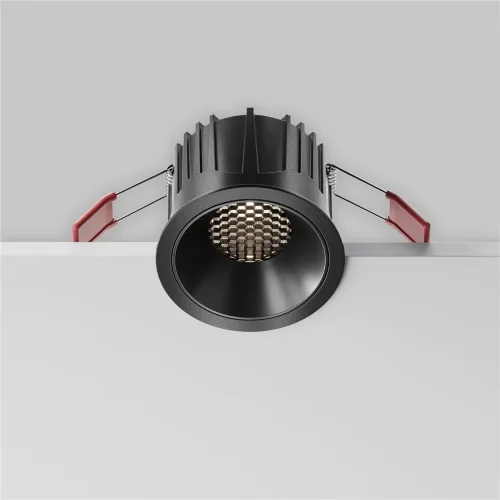 Встраиваемый светильник Альфа / Alfa LED 15 Вт 4000 К 60° (Черный) DL043-01-15W4K-RD-B-1 - фото 9