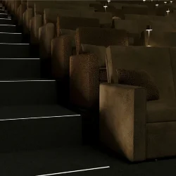 Алюминиевый профиль встраиваемый в пол 37x10 (Черный, 2 м), ALM-3710-S-2M 636023 (Черный)