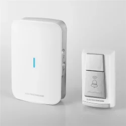 Звонок беспроводной WL 36M IP44 белый DBQ19M WL 36M IP44 белый (044637)